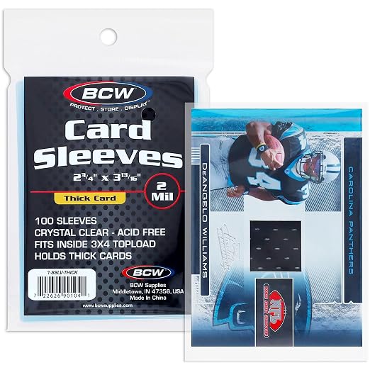 BCW Thick Card Sleeves by BCW