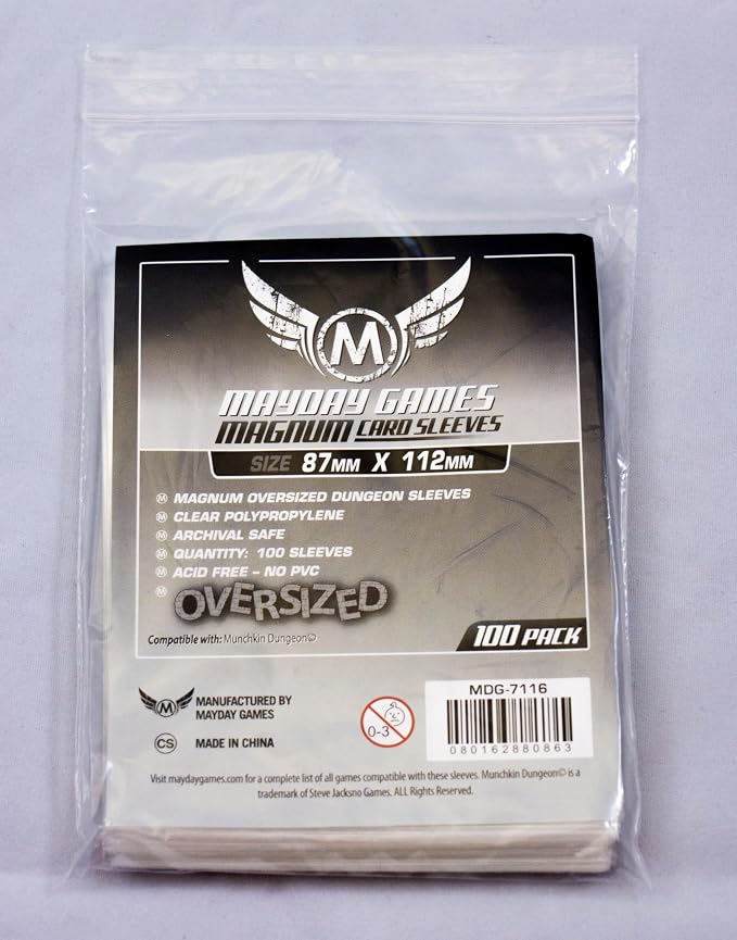 Mayday Games Munchkin Big Box- Standard Compatible Card Sleeve Bundle - Image 5