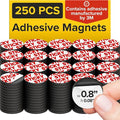 Peel-&-Stick Flexible Adhesive Magnets – 250 pcs Magnetic Dots by X-betMAGNET
