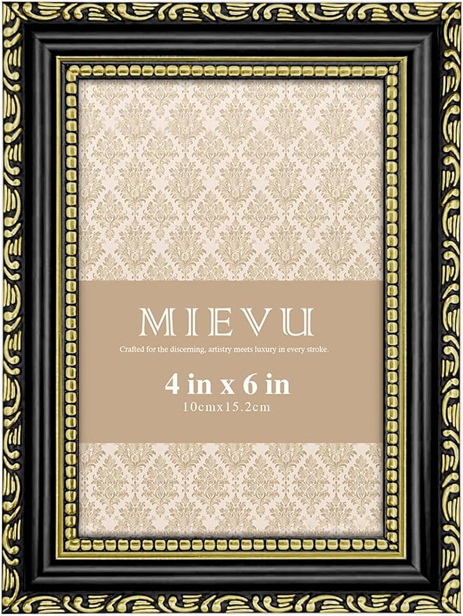 4×6 Picture Frame Gold by MIEVU