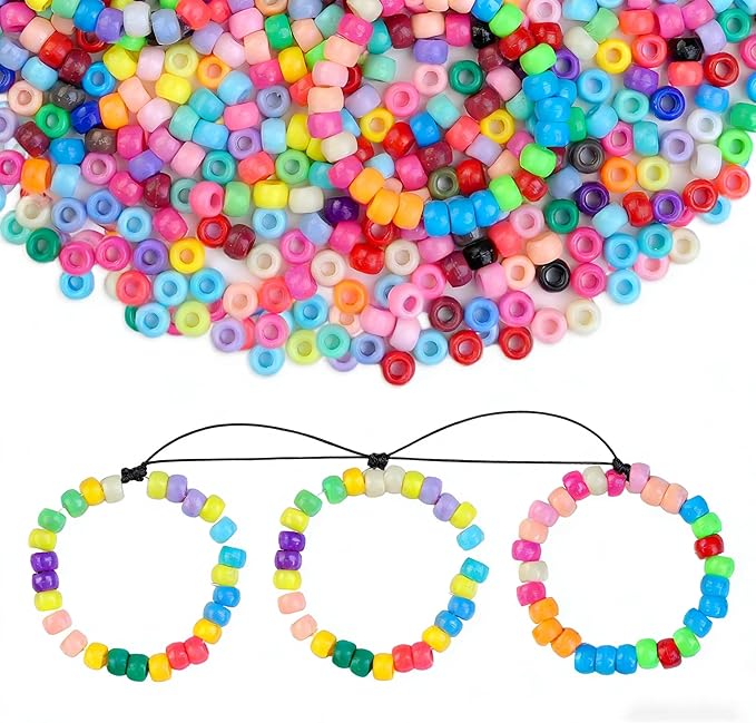 1000pcs Pony Beads, Kandi Beads - Image 4