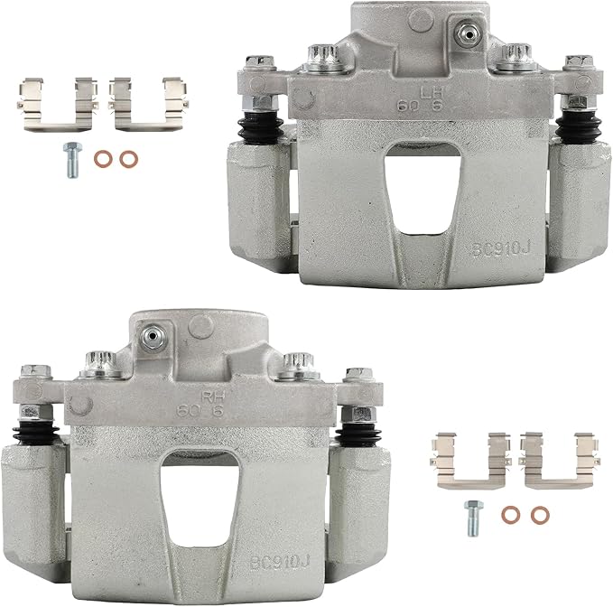 SCITOO Front Brake Calipers With Bracket 19B7324 19B7325 Compatible For Hyundai For Kona Electric 2019-2021,For Hyundai For Sonata 2015-2019,For Kia For Niro EV 2019-2022,For Kia For Optima 2016-2020