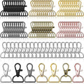 Swivel Clasp Hooks, Anezus 80Pcs Key Chain Clip Hooks, D Ring Clip Lanyard by anezus