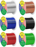 Mandala Crafts 14 GA Black Red Green Assorted Anodized Aluminum Craft Wire | by MandalaCrafts
