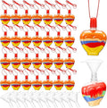Yinkin 30 Sets Heart Sand Art Bottle Necklaces by Yinkin
