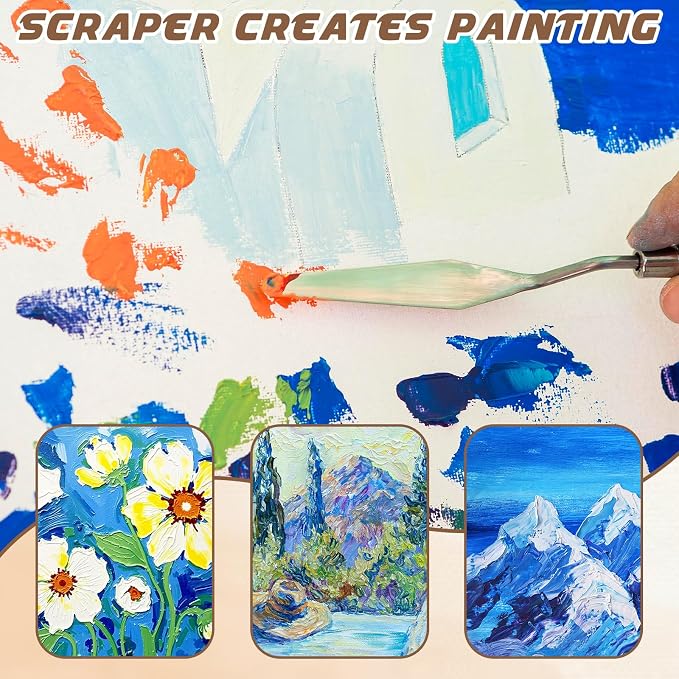 15Pcs Pallet Knife for Acrylic Paint Stainless Steel Painting Knives Set | - Image 6
