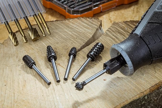 NordWolf 10-Piece Wood Carving Rasp Files Set - Image 9
