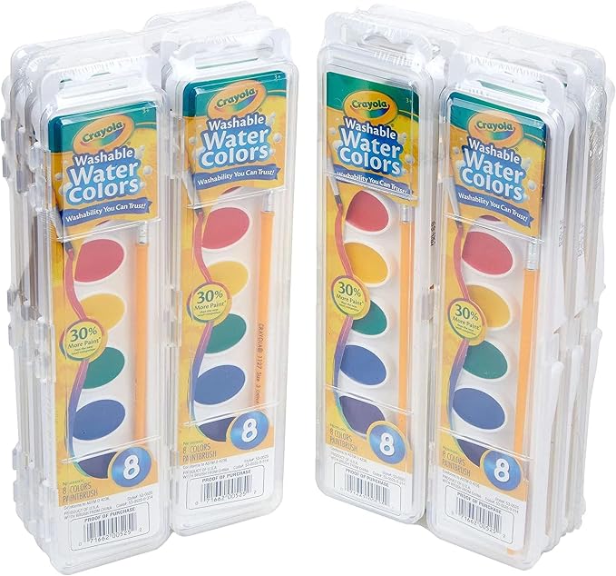 Crayola Washable Watercolor Paint Sets - Image 6