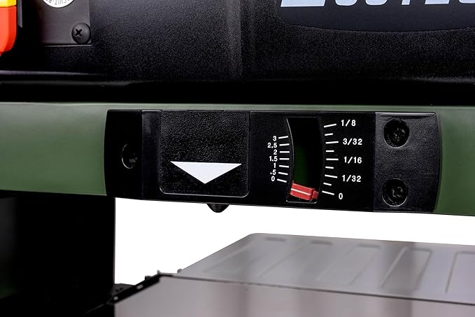 40700H 12½-Inch Spiral Cutterhead Benchtop Planer with Tungsten Carbide Inserts, Snipe Minimizer, and Board Return Rollers (12-1/2-Inch Single Speed)