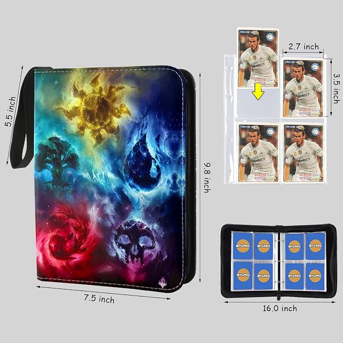 Trading Card Binder, 4-Pocket Binder - Image 2