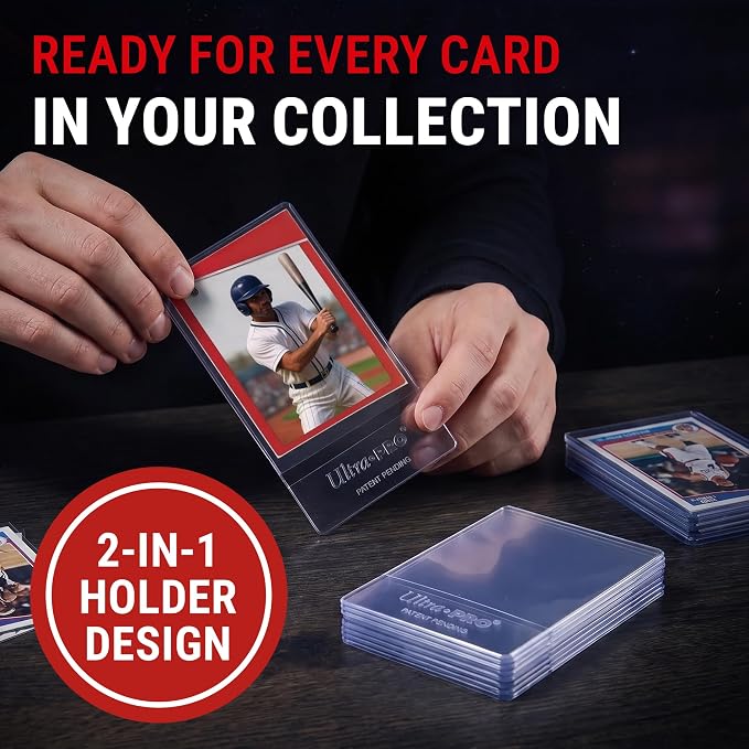 Ultra Pro CardPreserver Trading Card Holders – 2-in-1 Semi Rigid Card Protector - Image 2