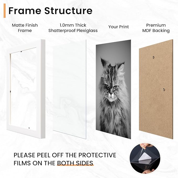 Venusmiles 15 Pack Picture Frames Collage Wall Decor, Gallery Frame Set - Image 6