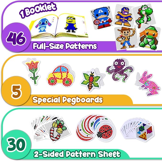 Goody King Arts and Crafts Fuse Beads Kit - Image 3