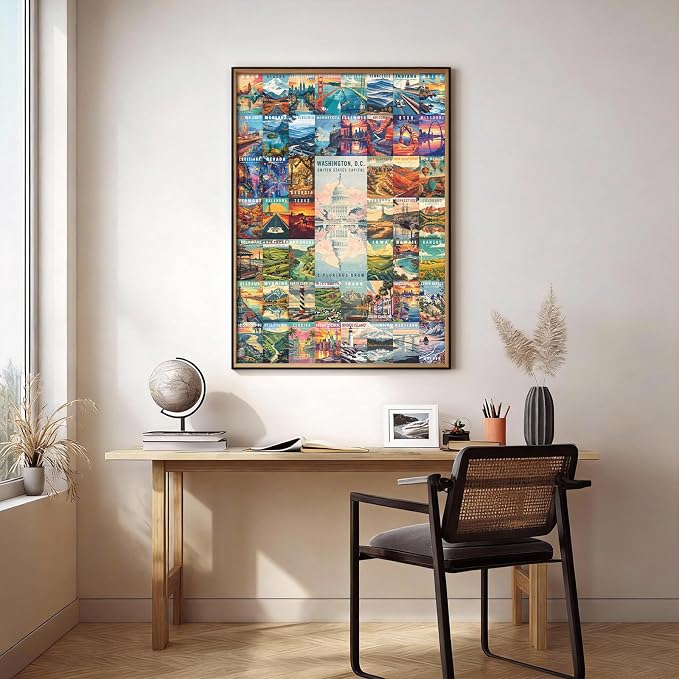 50 States & Washington, D.C. Jigsaw Puzzles - Image 2