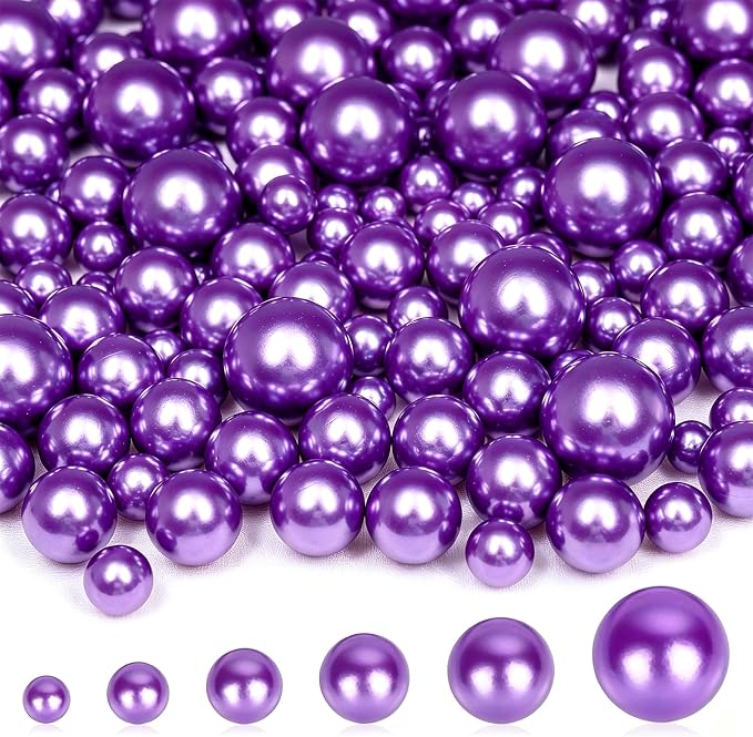 2000PCS Pearls for Crafting, Candles Centerpiece, DIY Crafts, Jewelry Making by Unknown