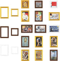 1:12 Scale 15 pcs Miniature Dollhouse Picture Frames by Cyraft