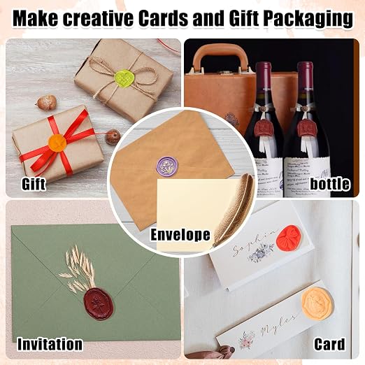 Draupnir Wax Seal Stamp Kit, Party Invitations, Gift Wrapping - Image 7