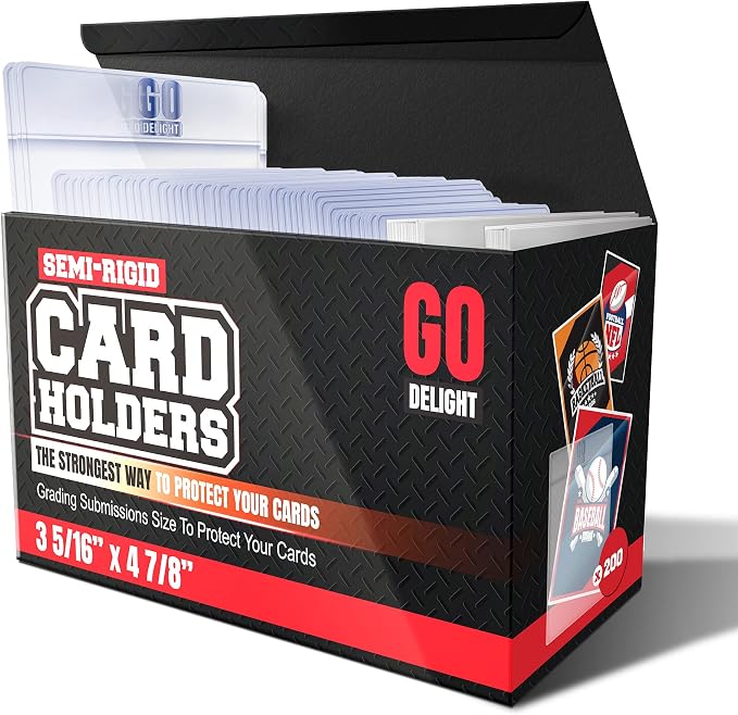 Semi Rigid Card Holders & Sleeves by GoDelight