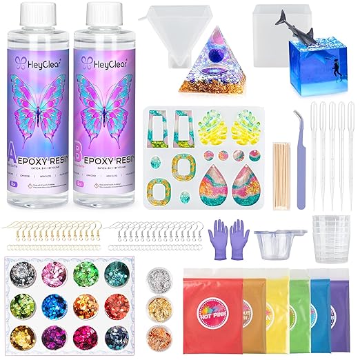 HeyClear 16 oz Epoxy Resin Kit by HeyClearResin