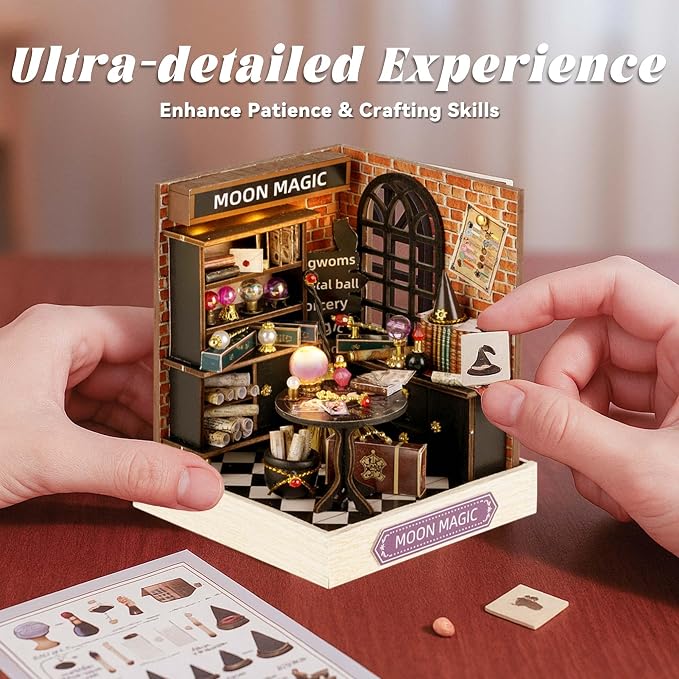 Flever Dollhouse Miniature DIY House Kit Creative Room - Image 4