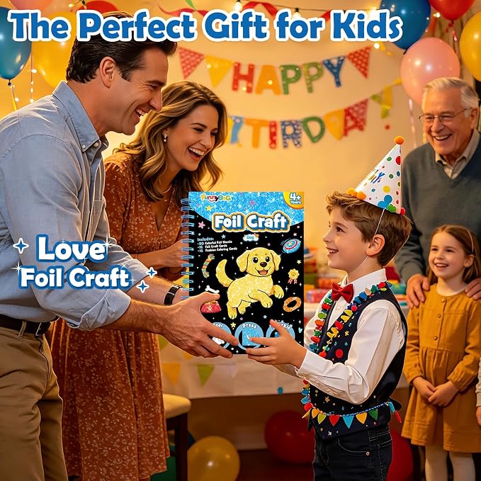 FUNNYB&G Mess-Free Foil Art Craft - Image 7