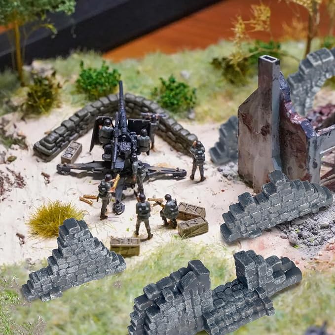 Warmtree Ruined Stone Walls Set, Terrain Scenery - Image 4
