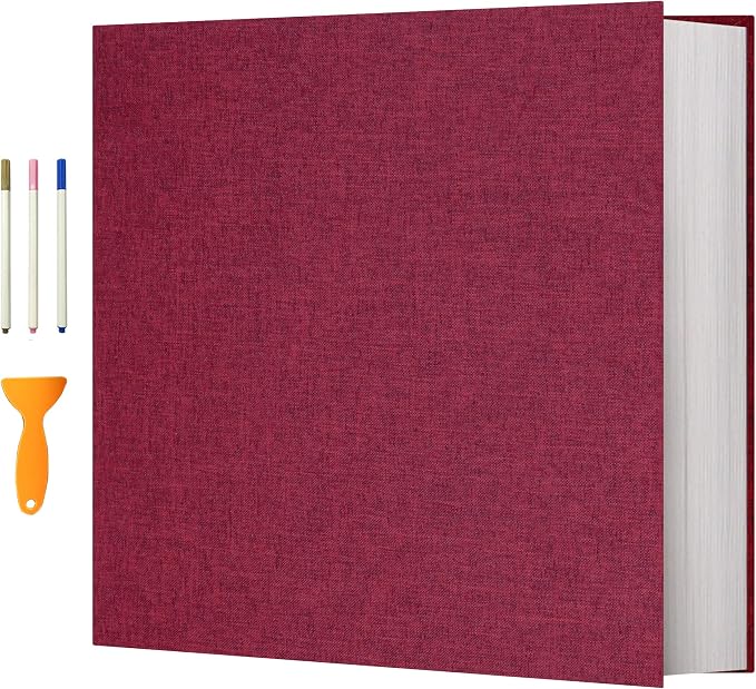 Vienrose Photo Album Self Adhesive 4x6 5x7 3x5 8x10 Scrapbook Album DIY Scrap by Vienrose