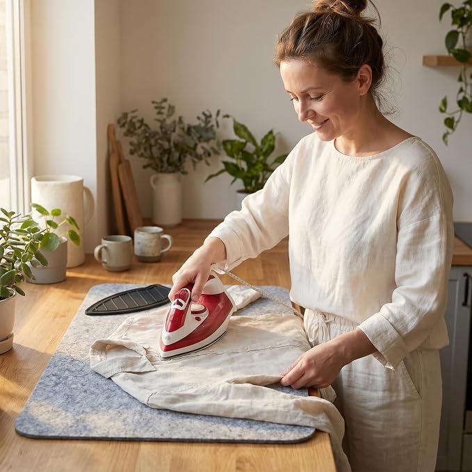 Wool Pressing Mat 17.8"x 3.8" 0.5 Inch Thick Ironing Board - Image 8