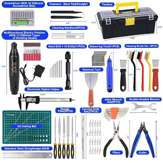 135PCS 3D Printer Tools Kit, 3D Printer Accessories - Image 2