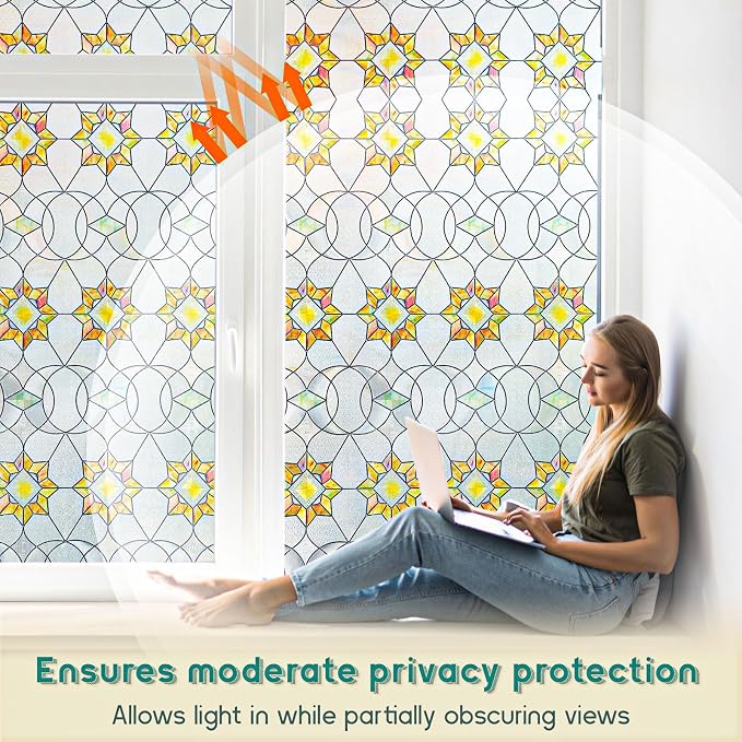 Oxdigi 3D Stained Glass Window Film - Image 7