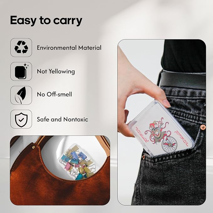 zoeynex 6-Pack Large Clear Plastic Storage Boxes - Image 6