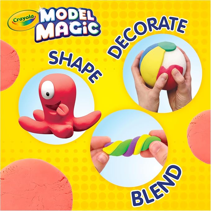 Crayola Model Magic, Air Dry Modeling Material, Teacher Classroom Must Haves - Image 4