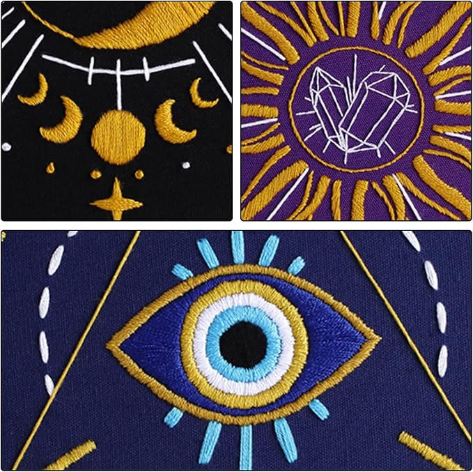 Louise Maelys 3 Set Tarot Embroidery Kits - Image 4