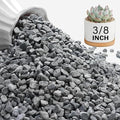 NUPICK 3 lbs Pebbles for Indoor Plants, 3/8 Inch Pea Gravel for Fish Tank by CreateAmazingChoice