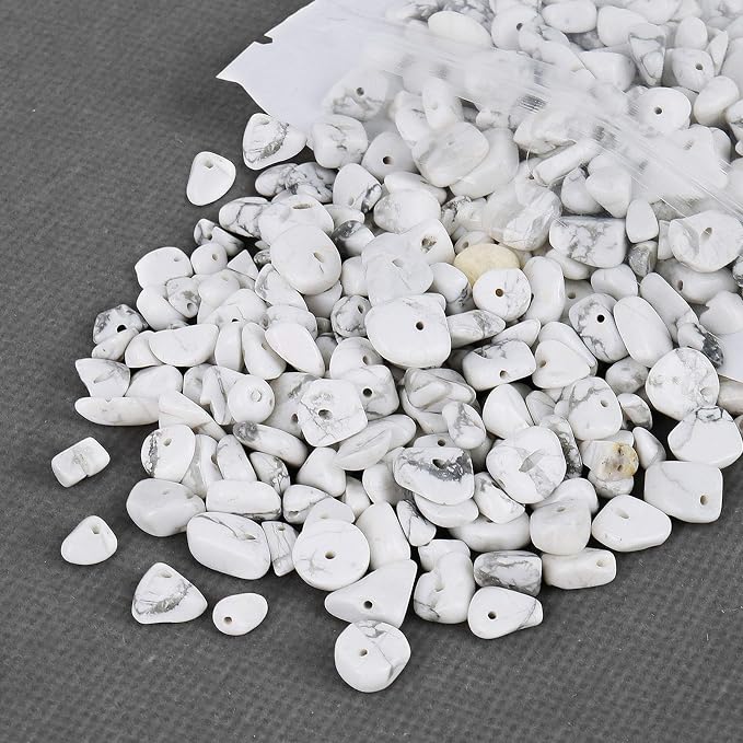 456 PCs Natural Chip Stone Beads, 5-8mm Irregular Multicolor Gemstones Loose - Image 2