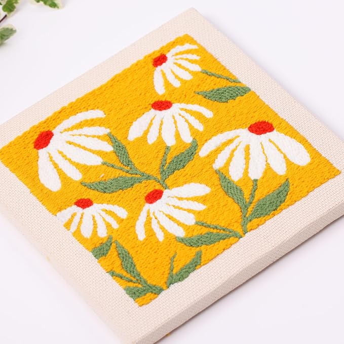Embroidery Punch Needle kit Frame, Embroidery Starter Kits - Image 6