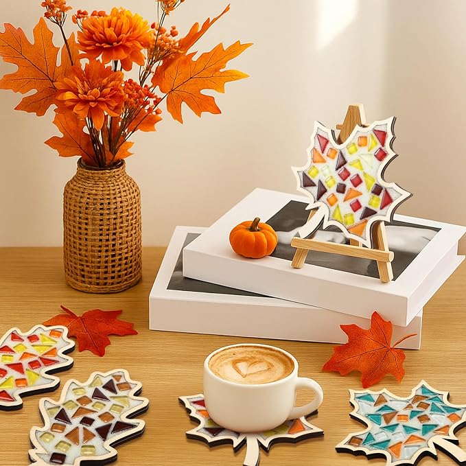 Honeydak 6 Sets DIY Glass Mosaic Tiles - Image 5