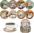 Sitsink Coffee Diamond Painting Coasters Kits by SitsinkArtCraftsTools