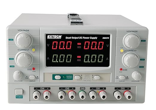 Extech 382270 Quad Output DC Power Supply
