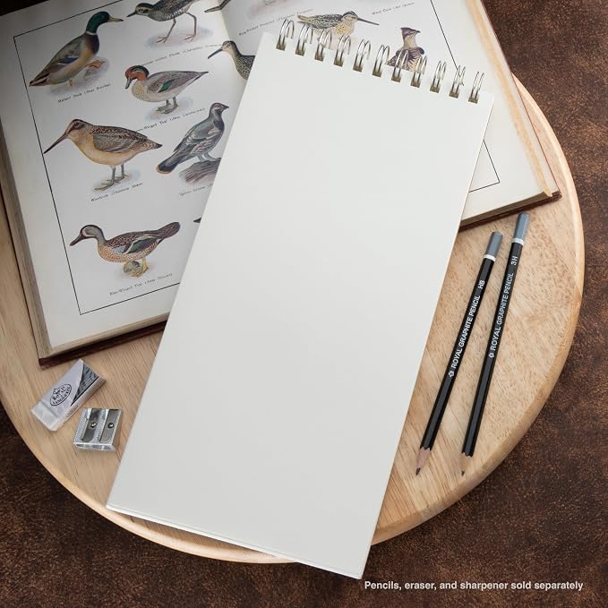 Bee Paper - 6"x 12" Super Deluxe Mixed Media Sketching Pad, 60 Sheets - Image 3