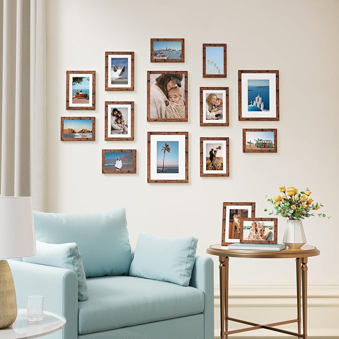 Vittanly 15 Pack Picture Frames Collage Wall Decor - Image 4