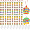 Tanlade 100 Pcs Shell Shaped Sand Art Bottle Necklaces by Tanlade
