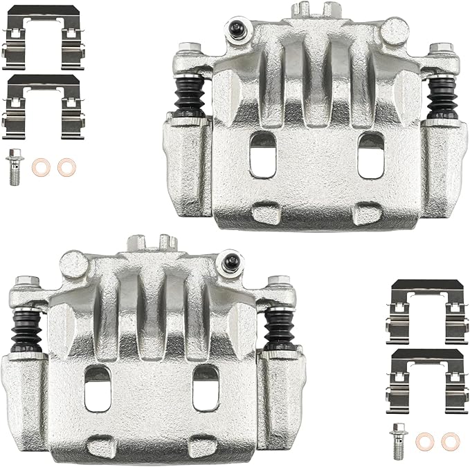 Torchbeam Front Brake Calipers Set for Subaru 2012-2014 Impreza 2.0L, Subaru 2002-2011 Impreza 2.5L, Front Left and Front Right Calipers Replace # 19B2682+19B2683