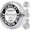 FANDAMEI Craft Wire 20 Gauge 98 Feet, Aluminum Wire by FANDAMEI