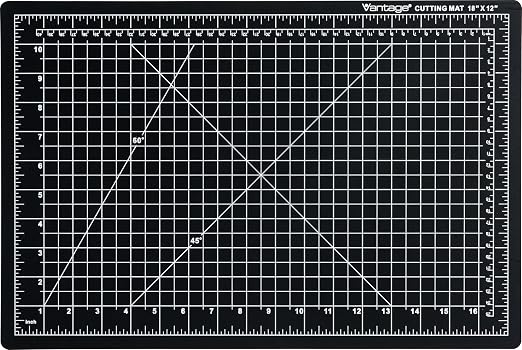 Dahle Vantage 10671 Premium Self-Healing Cutting Mat, 1/2" Grid, 5 Layers by Dahle