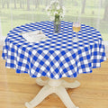 Smiry Plastic Table Cloth, Waterproof Vinyl Tablecloth by Smiry