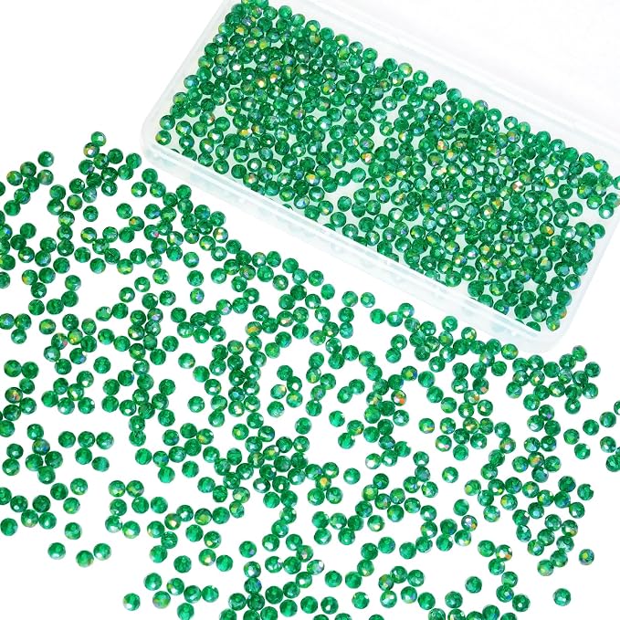 1200Pcs 4mm Crystal Glass Beads by Laopottbeads