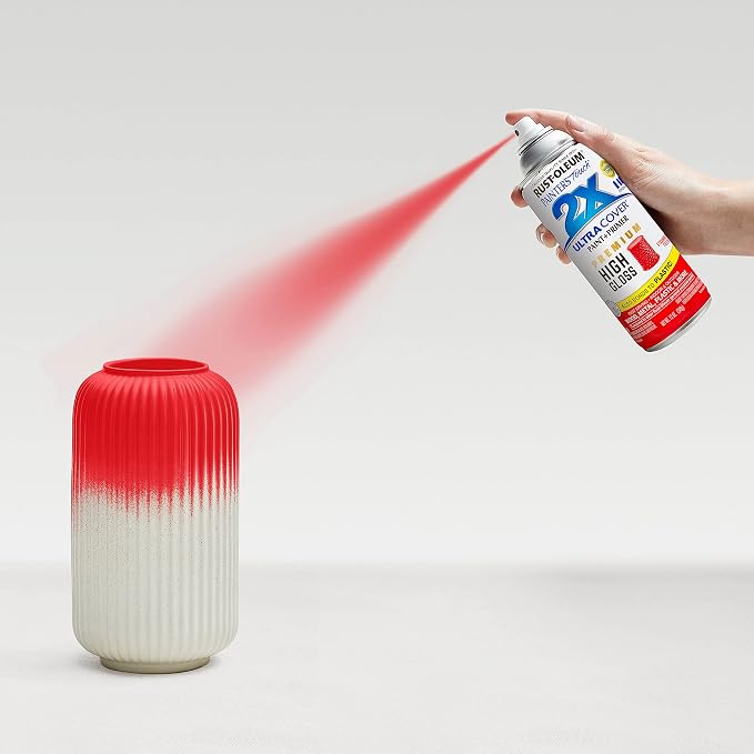 Rust-Oleum Painter's Touch 2X Ultra Cover Spray Paint, Strawberry Fields | - Image 6