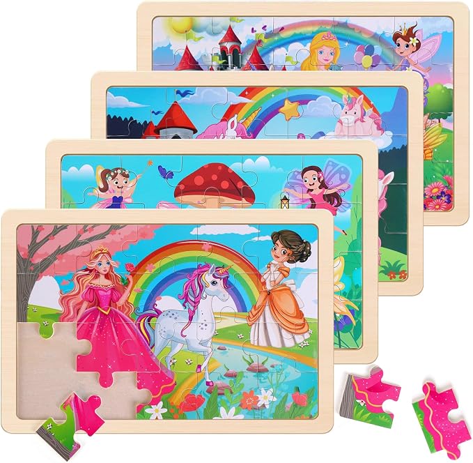Wooden Educational Jigsaw Puzzles by NASHRIO