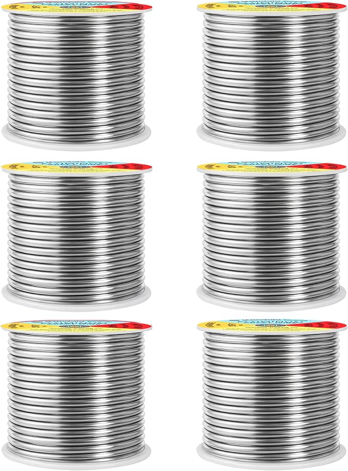Mandala Crafts 10 Gauge Silver Tone Combo Anodized Aluminum Craft Wire | 120 FT - Image 2